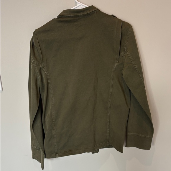 Anine Bing Utility Jacket Army Green Size Small - Picture 10 of 12